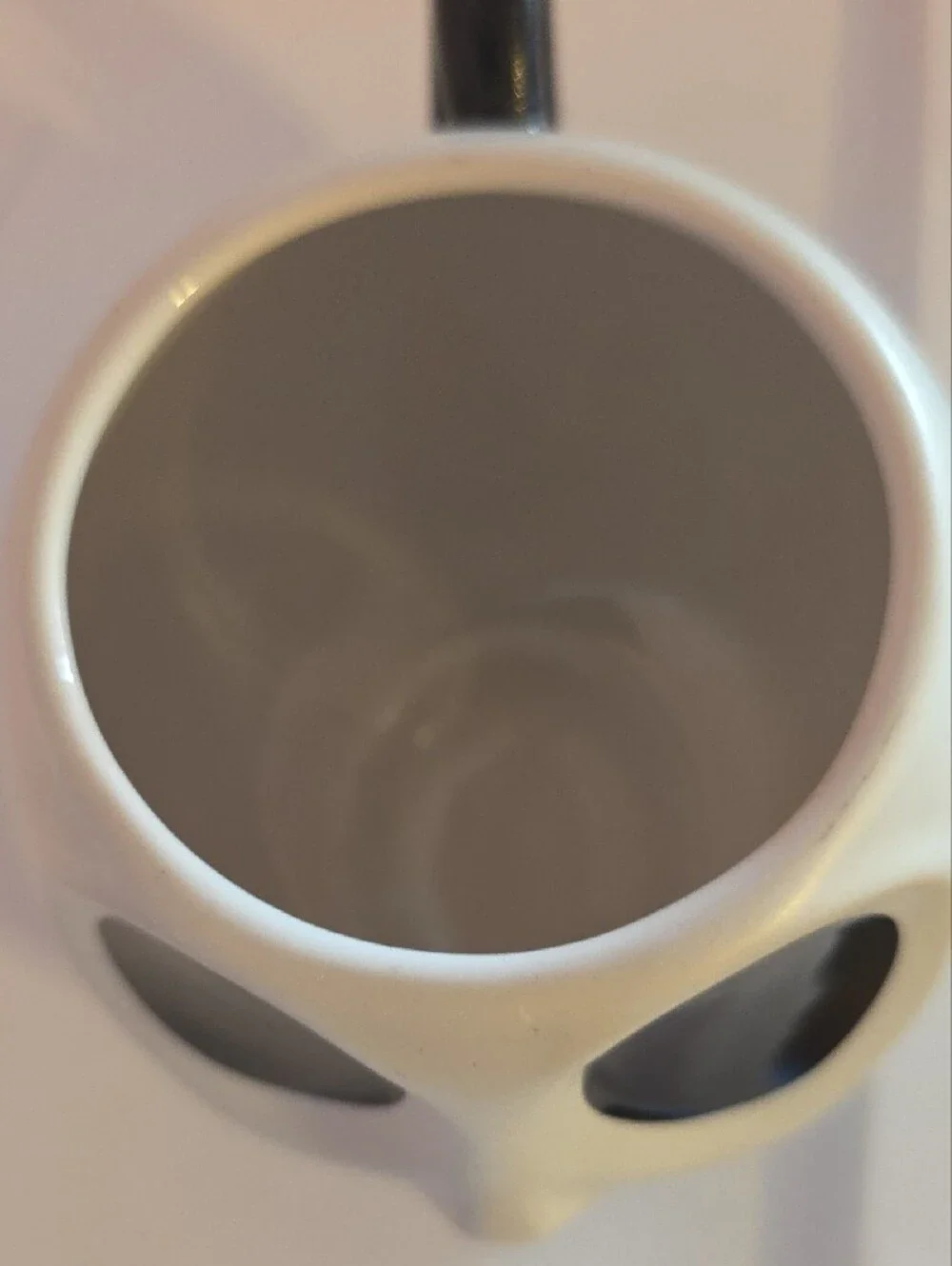 Disney White & Black Jack Skellington Ceramic Mug